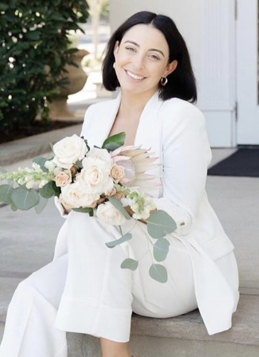 Nicole Rose of luxury event florist You Grow Gal based in Princeton, New Jersey.